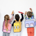 Klasgenoten Vrienden Tas School Onderwijs